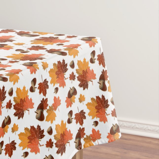 Toalha De Mesa Folhas de outono e Bolotas (Posição Original)