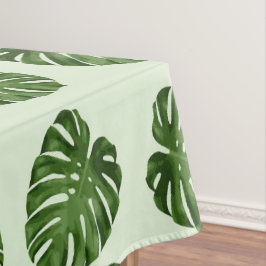 Toalha De Mesa Folhas de Palma, Folhas Verdes, Padrão Tropical