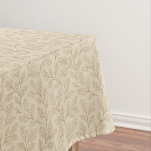 Toalha De Mesa Folhas de queda elegantes Boho Minimalista Farmh