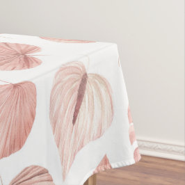 Toalha De Mesa Folhas Secas Rosa