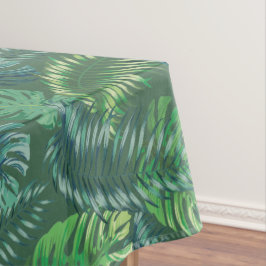 Toalha De Mesa Folhas Tropicais Design Tablecloth