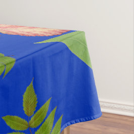 Toalha De Mesa Folhas tropicais em azul