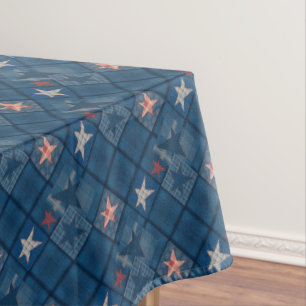 Toalha De Mesa Folheto de Denim