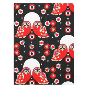 Toalha De Mesa Folk Art Owl
