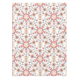 Toalha De Mesa Folk Arte Escandinava Velkommen Mesa Cloth