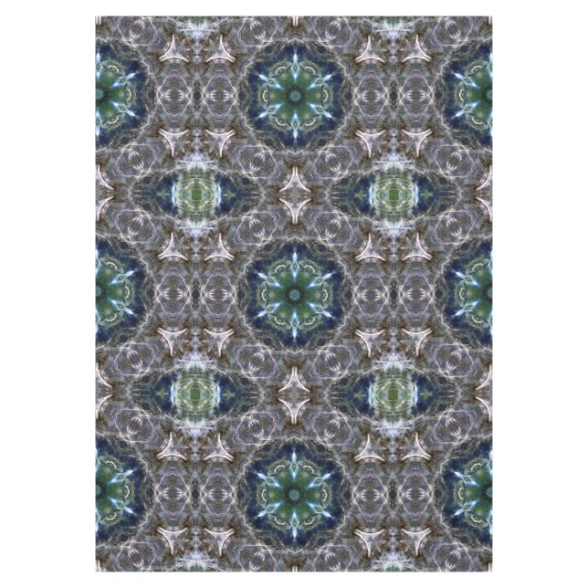 Toalha De Mesa Folk Mandala Tablecloth (Frente)