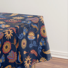 Toalha De Mesa Folk Rustic Floral