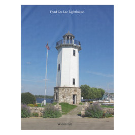 Toalha De Mesa Fond Du Lac Lighthouse mesa