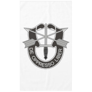 Toalha De Mesa Forças Especiais SF De Oppresso Liber