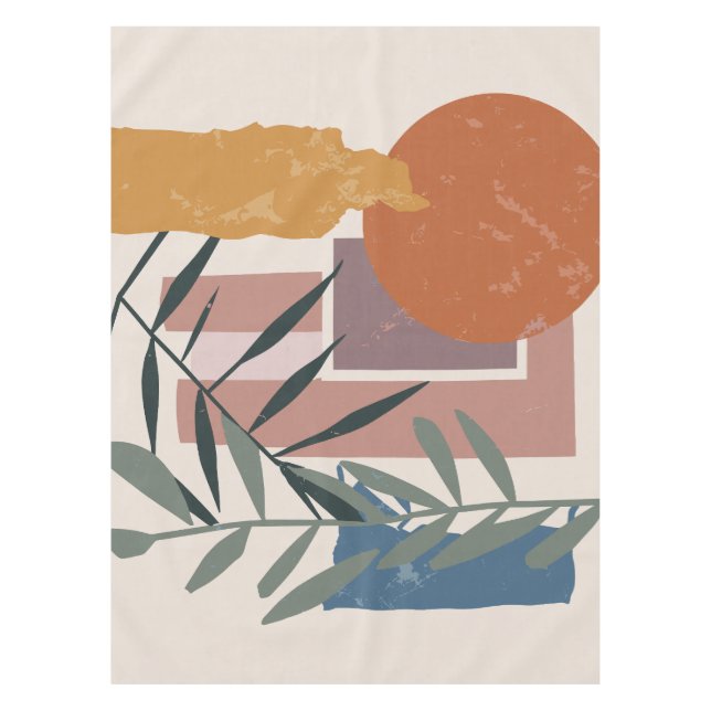 Toalha De Mesa Formas E Pancas Meteorizadas (Frente)