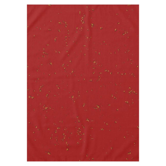 Toalha De Mesa Foto: Fogo Vermelho Espalha (Frente)