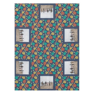 Toalha De Mesa Foto personalizada do Padel Tênis Themed