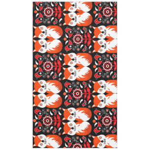 Toalha De Mesa Fox and Nature Nordic FolArt