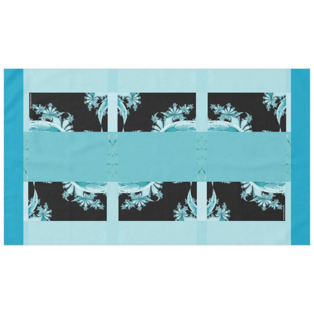 Toalha De Mesa Fractal Garden sky A Tablecloth (Frente (Horizontal))