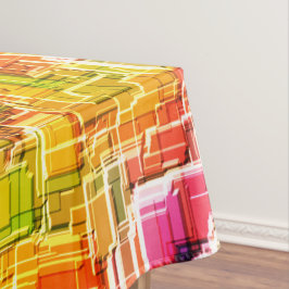 Toalha De Mesa Fragmentação exagerada de arremessos quadrados emb