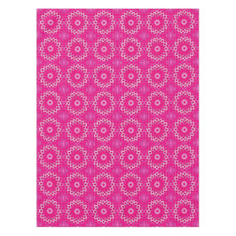 Toalha De Mesa Framboesa branca