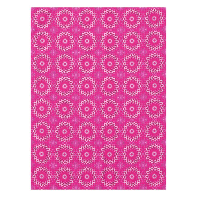 Toalha De Mesa Framboesa branca (Frente)