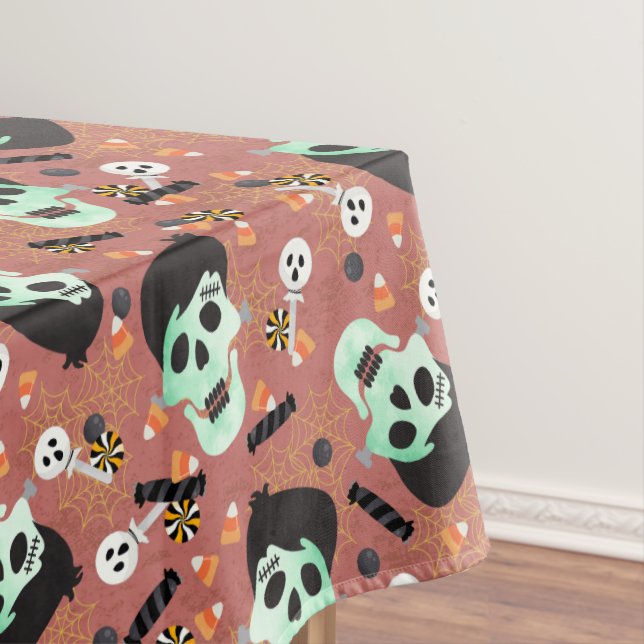 Toalha De Mesa Frankenstein Halloween Monster Mash Tablecloth (Posição Original)