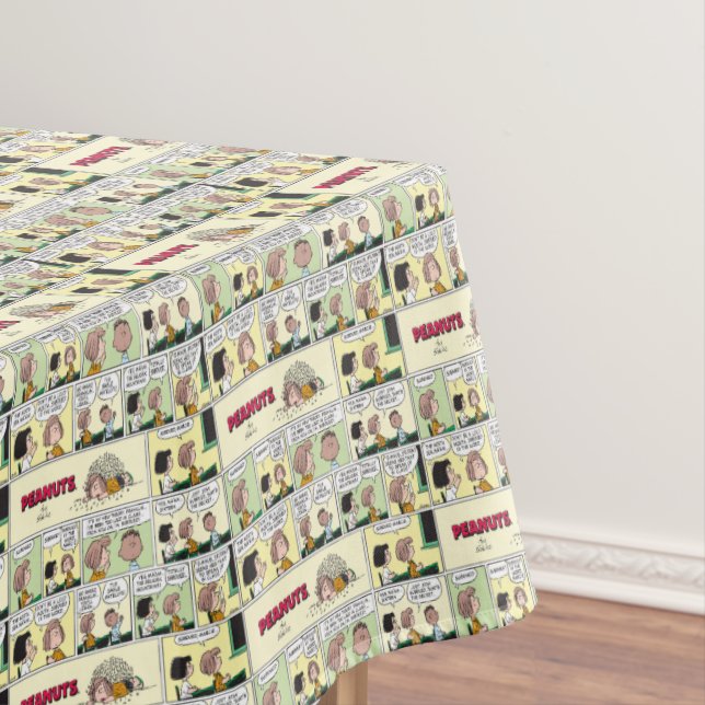 Toalha De Mesa Franklin, Peppermint Patty & Marcie | Classe de Ma (Posição Original)