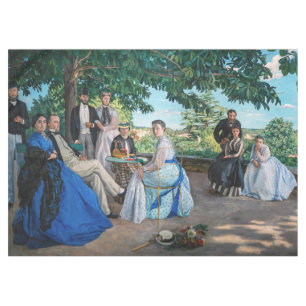 Toalha De Mesa Frederic Bazille - A Reunião Familiar