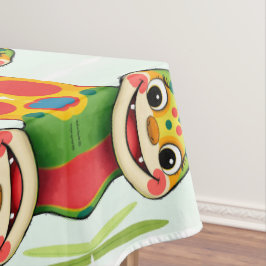 Toalha De Mesa „Fröhlicher Dschungeldrache – Bunt und Glücklich“