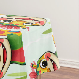 Toalha De Mesa „Fröhlicher Dschungeldrache – Bunt und Glücklich“