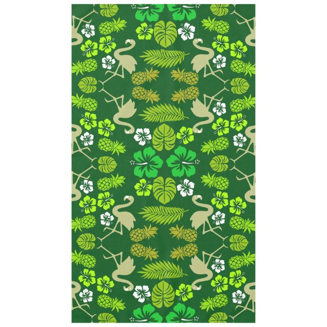 Toalha De Mesa Fruta Tropical Verde Padrão (Frente)