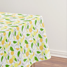 Toalha De Mesa Frutas cítricas frescas Limão Laranja Moderno.