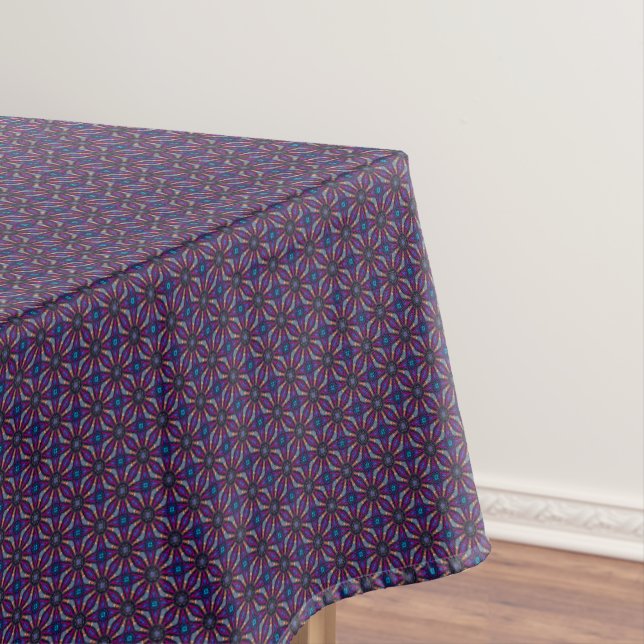 Toalha De Mesa Fuchsia Stargazer Tablecloth (Posição Original)