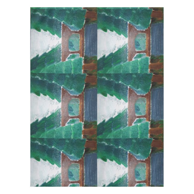 Toalha De Mesa Fuga da natureza (Frente)