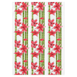 TOALHA DE MESA FUN AND FABULOUS POINSETTIA TABLECLOTH