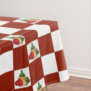 Toalha De Mesa Fundamentos do teste padrão italiano do tabuleiro