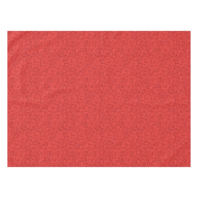 Toalha De Mesa Fundo abstrato das rosas vermelhas (Frente (Horizontal))