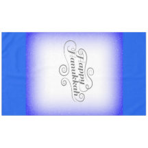 Fundo Branco Azul de 2 tons Feliz Hanukkah