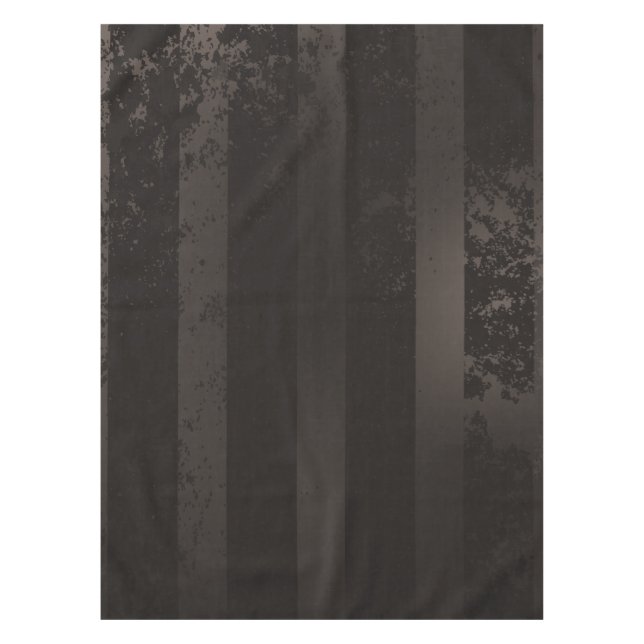 Toalha De Mesa Fundo castanho listrado a vapor (Frente)