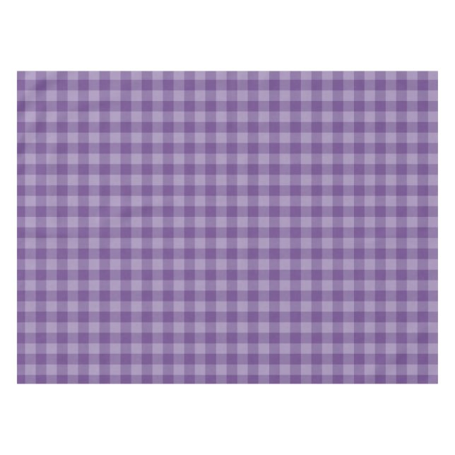 Toalha De Mesa Fundo checkered violeta (Frente (Horizontal))