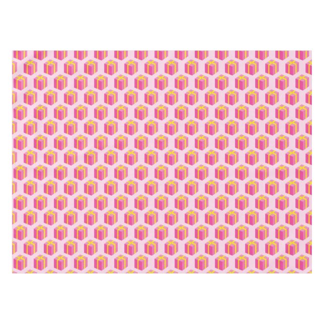 Toalha De Mesa Fundo com presentes (Frente (Horizontal))