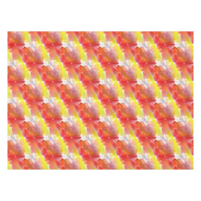 Toalha De Mesa Fundo da aguarela da textura do design (Frente (Horizontal))