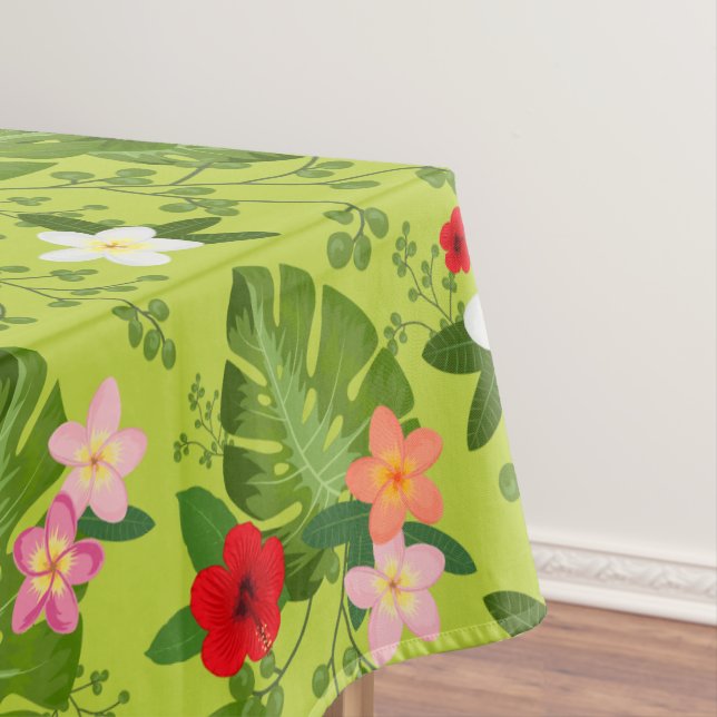 Toalha De Mesa Fundo das Flores Tropicais 5 (Posição Original)