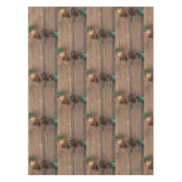 Toalha De Mesa fundo de madeira com pínus