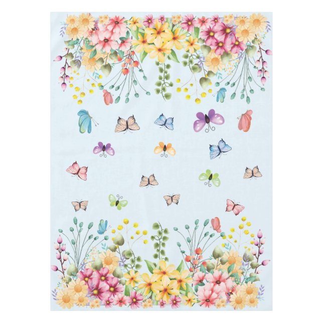 Toalha de mesa Funny Bunny Happy Easter Day (Frente)