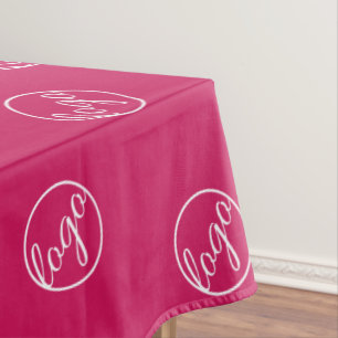 Toalha De Mesa Fuschia Personalizada, Fuschia Hot Pink Trade Show