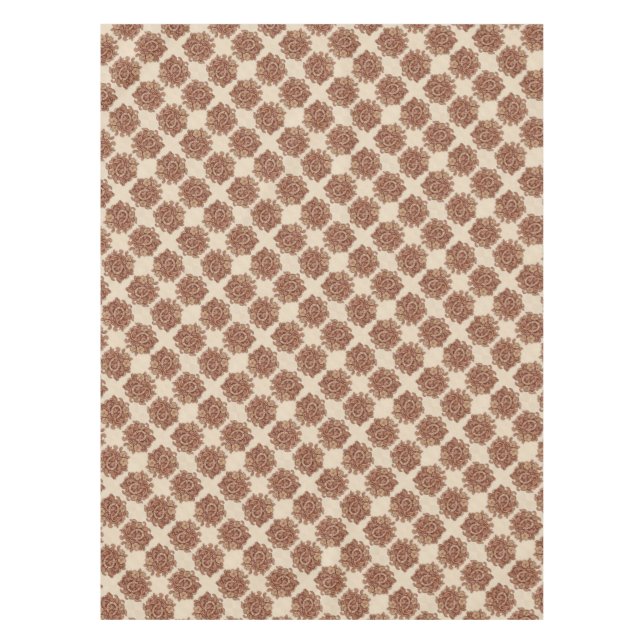 Toalha De Mesa galinha-ferradura-russa floral do país ocidental (Frente)