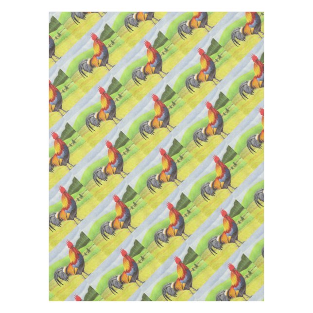 Toalha De Mesa Galo (Frente)