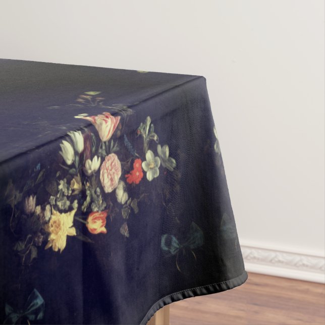 Toalha De Mesa Garland of Flowers  – Blumen – Fiori – Rosen Roses (Posição Original)