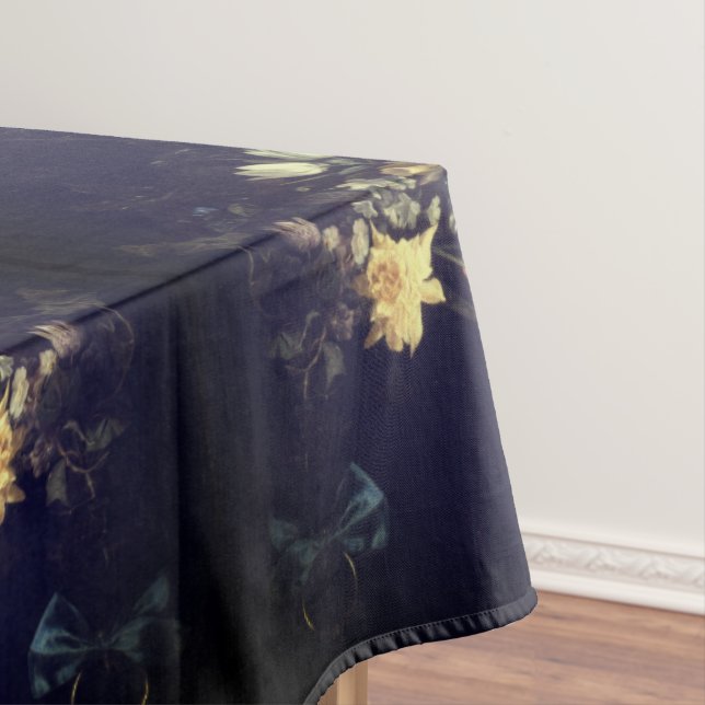 Toalha De Mesa Garland of Flowers  – Blumen – Fiori – Rosen Roses (Posição Original)