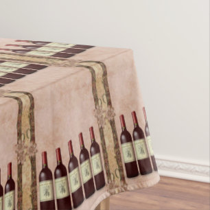Toalha De Mesa Garrafas de Vinho
