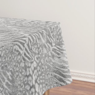 Toalha De Mesa Gato de pele de tigre-leopardo com manchas
