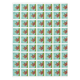 Toalha De Mesa Gato Whimsso Sentado em um Natal Teacup