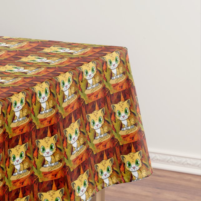 Toalha De Mesa Gatos De Tablecloth (Posição Original)